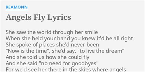 angels fly lyrics